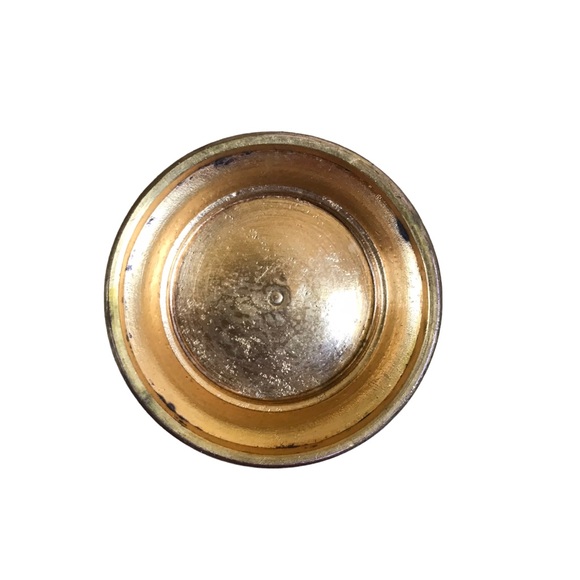 Vintage Titov Veles Ornate Turkish Porcelain And Brass Moroccan Coffee Tea Pot - Picture 8 of 9